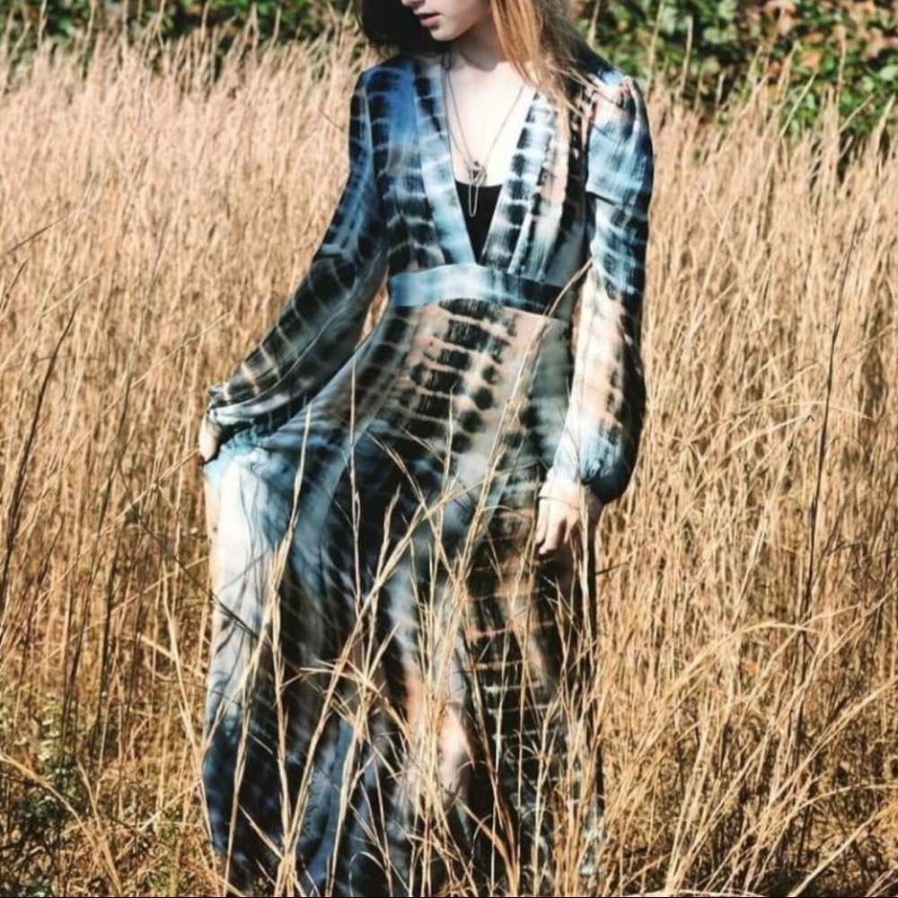 Gorgeous Tie Dyed Maxi Dress